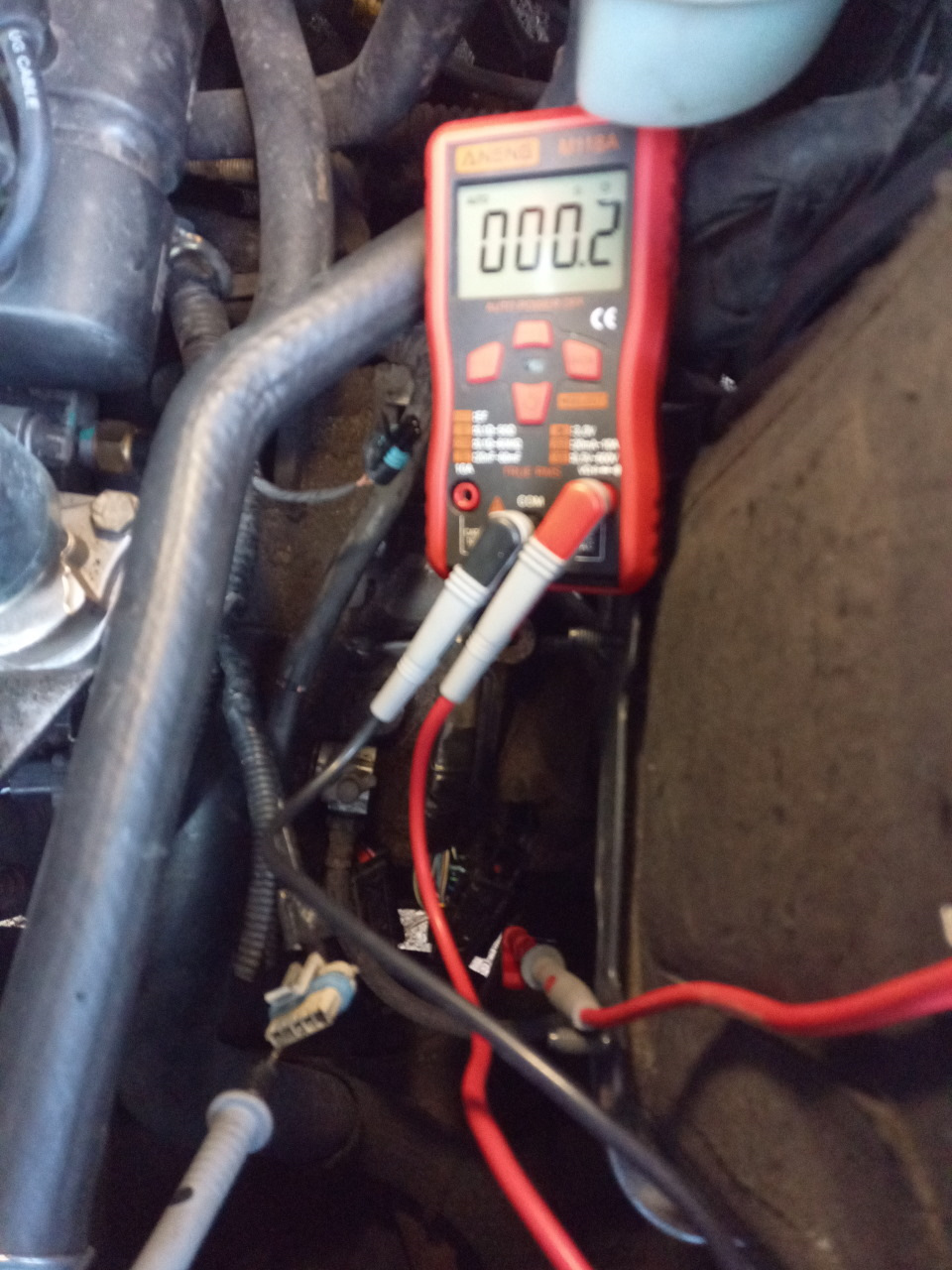Сопротивление EGR — ECM — Chevrolet Captiva (1G)