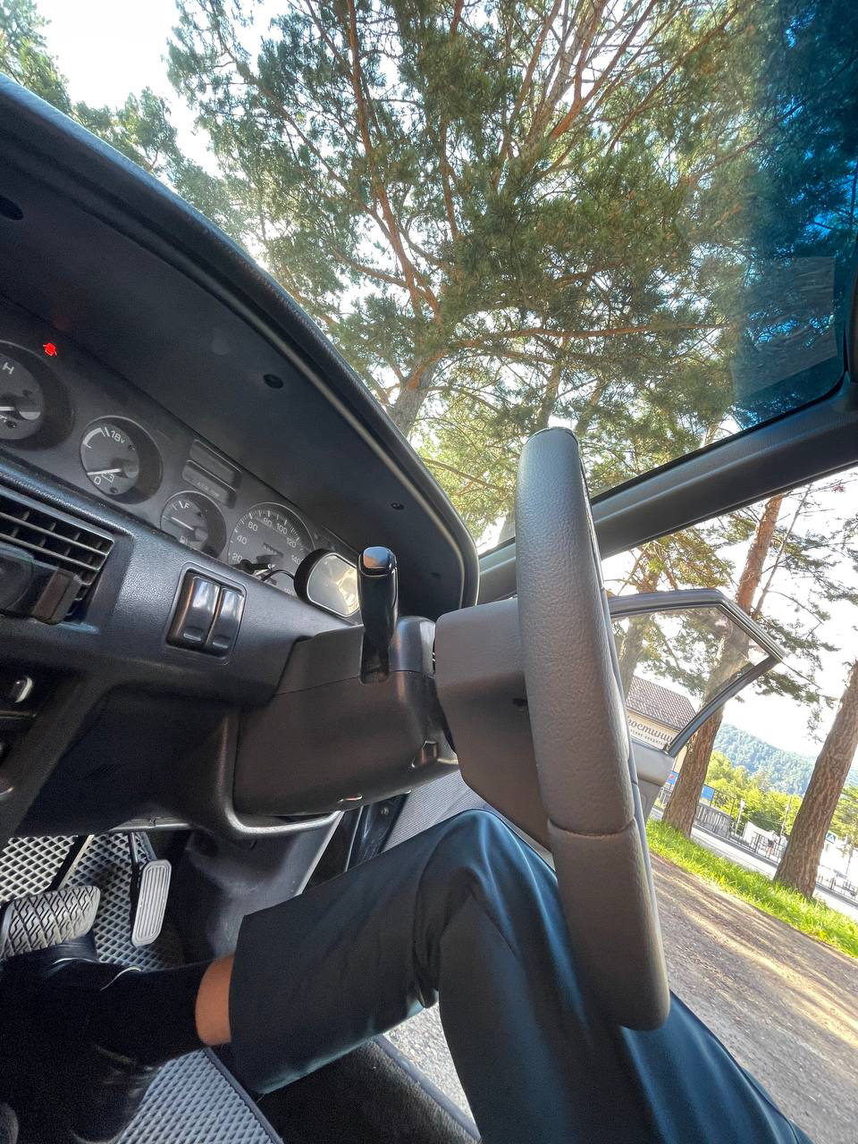 Новый руль — Toyota Carib (95)