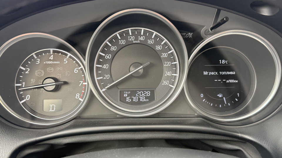 Пробег — Mazda CX-5 (1G)