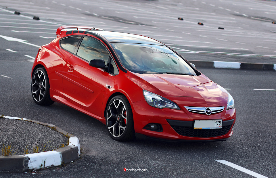 Photo from the logbook Opel Astra J GTC