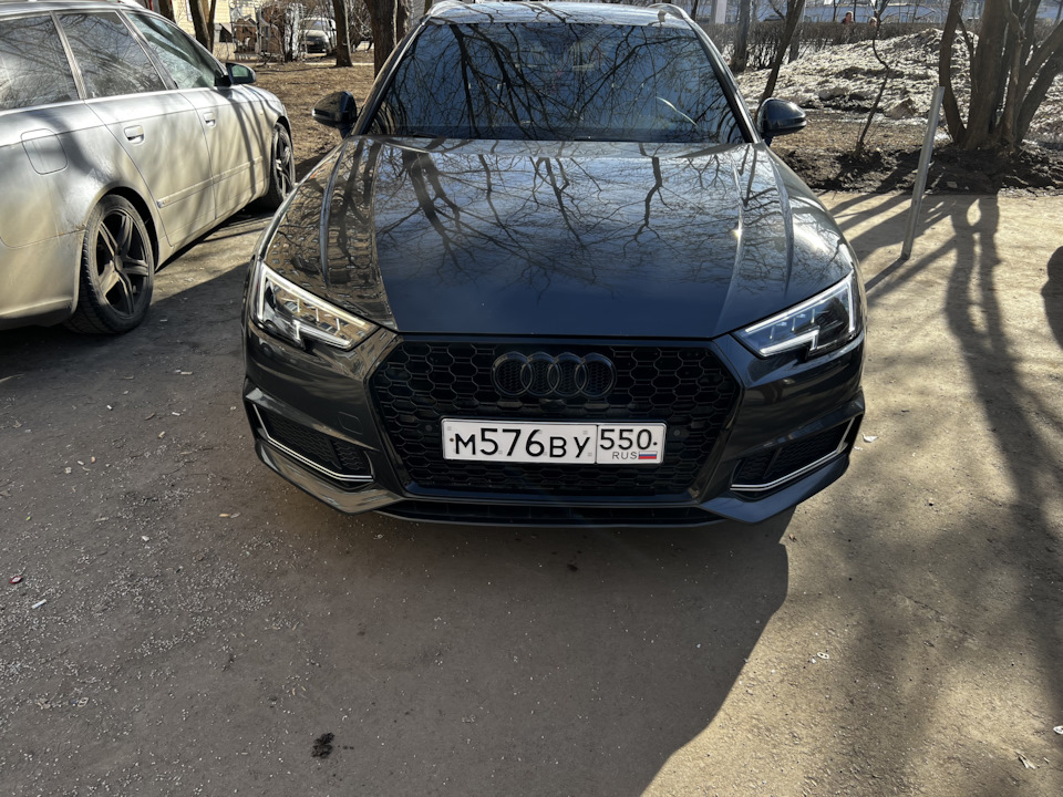 Фото в бортжурнале Audi A4 Avant (B9)
