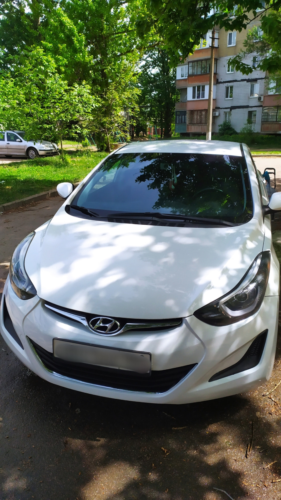 Фото в бортжурнале Hyundai Elantra (5G)