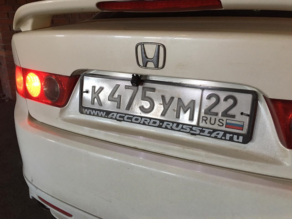 Фото в бортжурнале Honda Accord (7G)