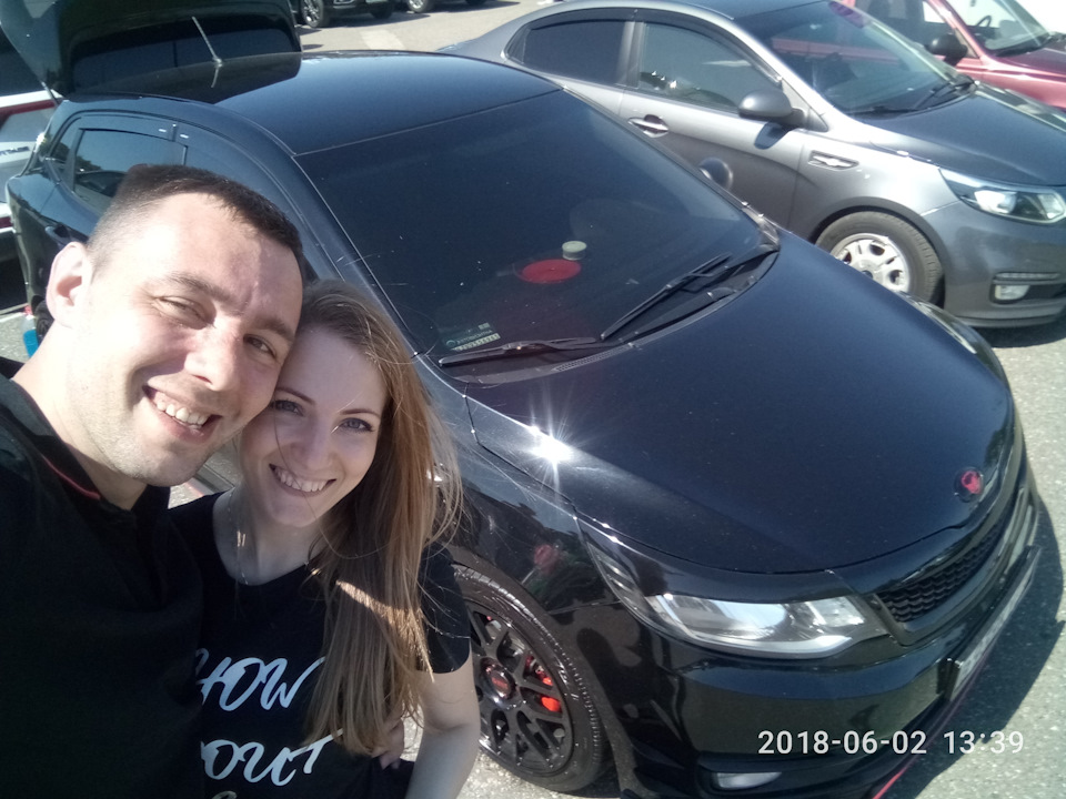 Это мы с любимыми на автобезумии) — KIA Rio 5-door (3G)