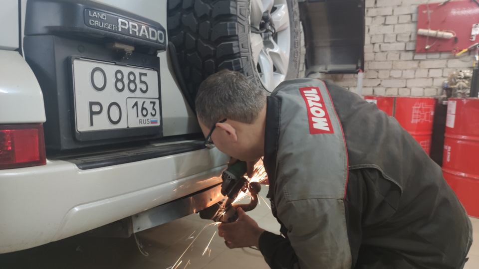 Фото в бортжурнале Toyota Land Cruiser Prado 120-series. Запчасти на фото: P0163