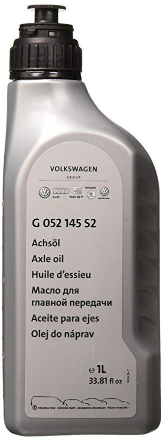 G052145S2 — масло 75w90 gl5 — Audi Q3 (1G). Запчасти на фото: G052145S2