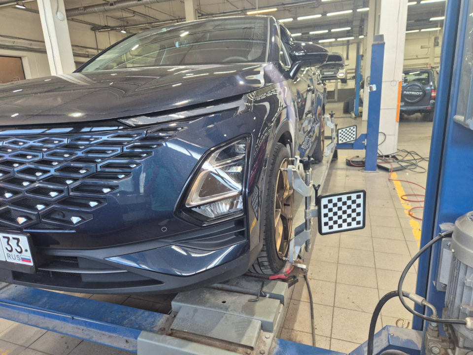 сход — развал — Omoda C5 (1G)