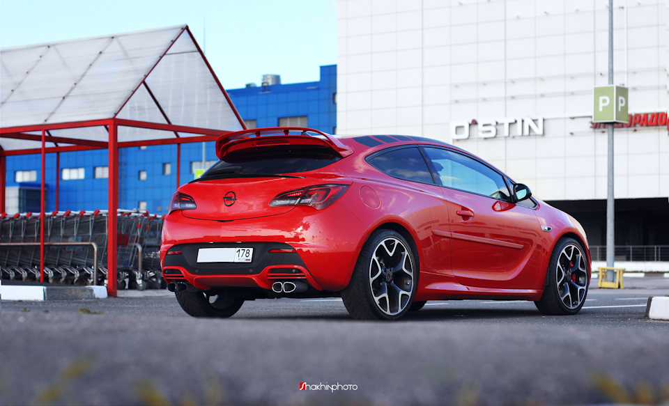 Photo from the logbook Opel Astra J GTC
