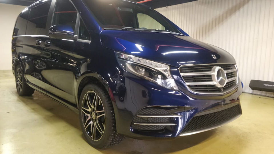 Сверкает аж слепит — Mercedes-Benz V-Class (W447)