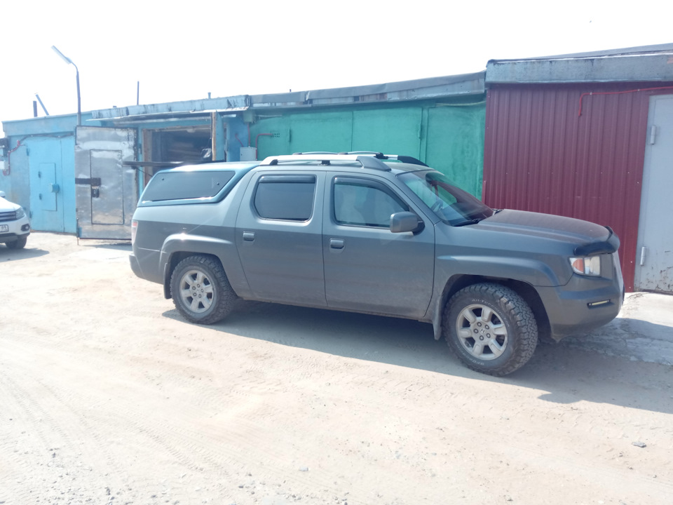 До замены пружин — Honda Ridgeline (1G)