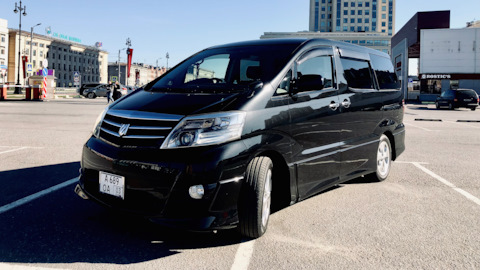 Фотоопись из Японии — Toyota Alphard (1G) бензин, 2,4 л, 2007 года