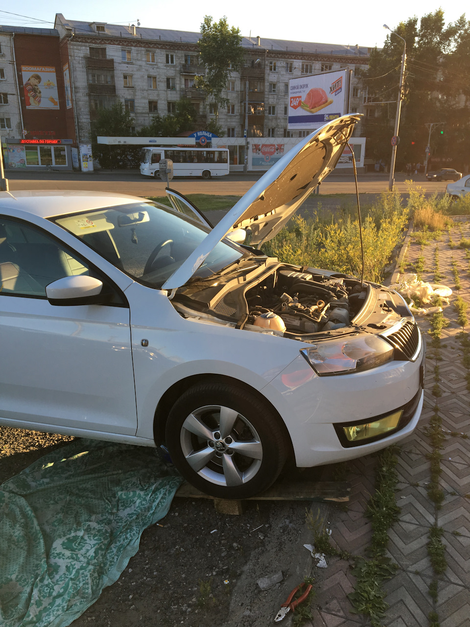Фото в бортжурнале Skoda Rapid (1G)