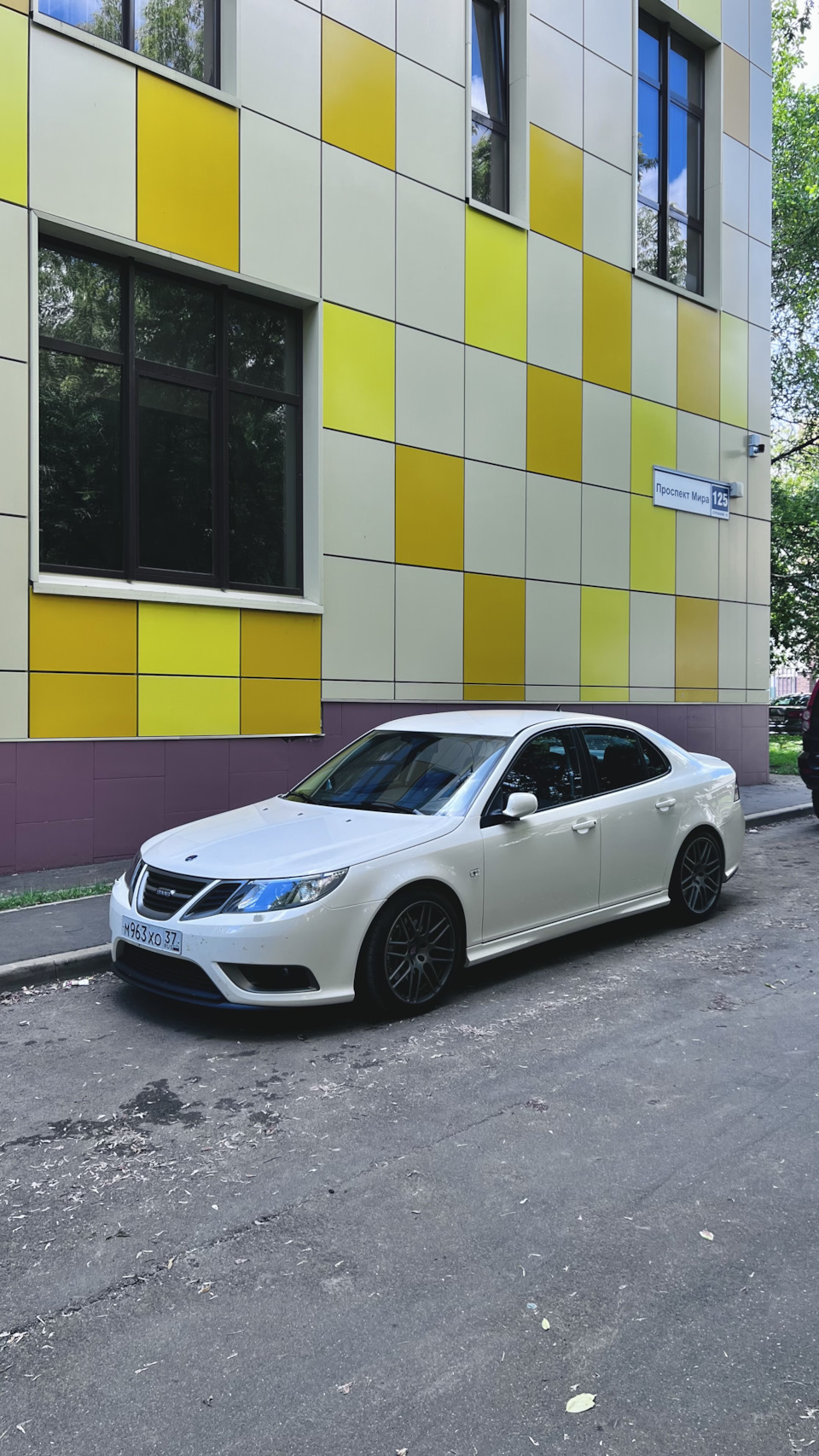 Где то в Москве. — Saab 9-3 (2G)