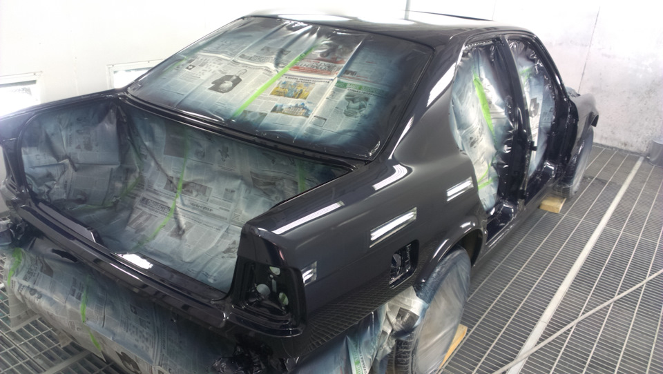 Пошла вода в хату вот же он Glasurit — BMW 5 series (E34)