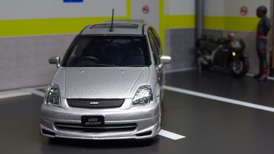 Honda Stream 2001 Mugen M7 Sport, Ebbro, 1/43. Закрываем 2025