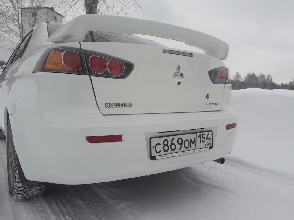 Фото в бортжурнале Mitsubishi Lancer X