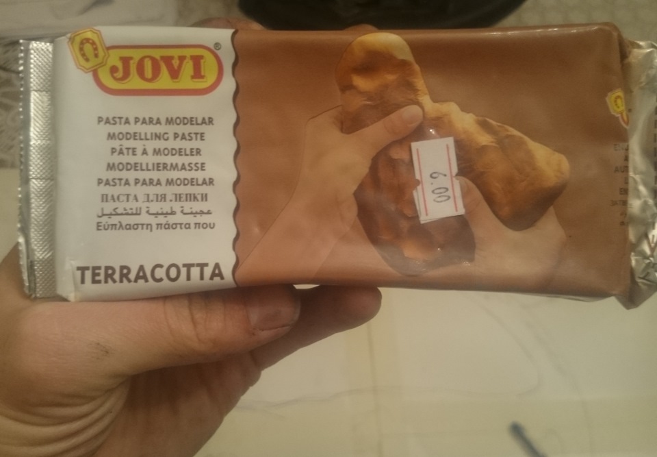 За 6 манат купил пасту для лепки, которая оказалась очень удобной в использование. Советую всем))) Одна пачка хватила на весь руль. — Mercedes-Benz C-Class (W203)