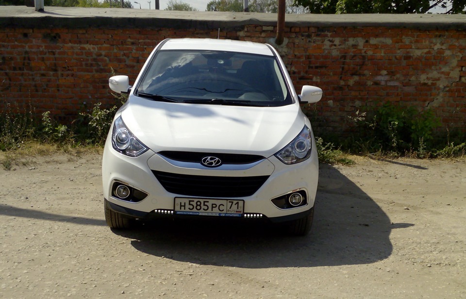 Вот как-то так светятся эти фонарики… — Hyundai ix35
