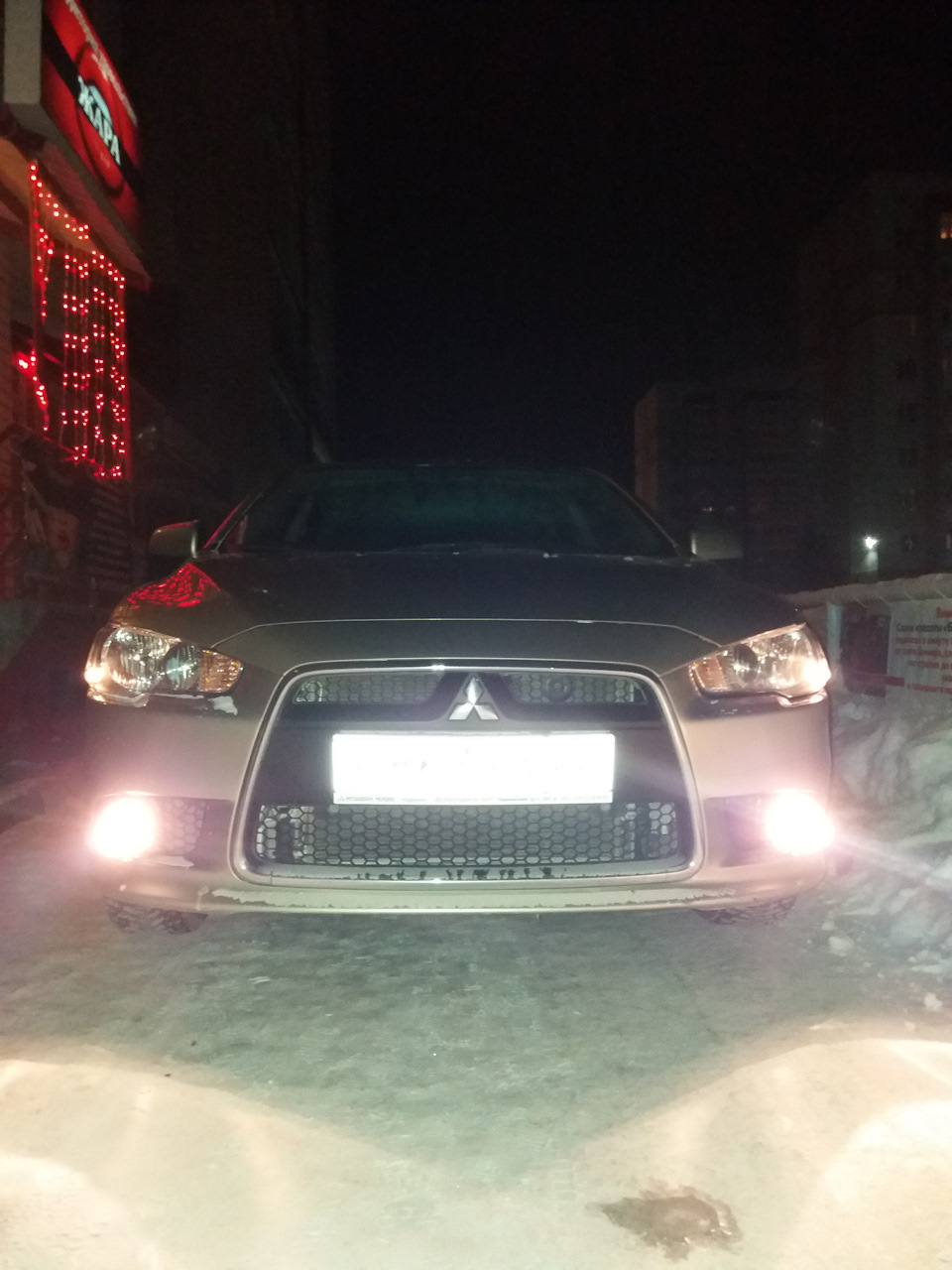 Фото в бортжурнале Mitsubishi Lancer X