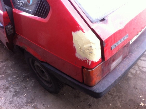 1-й слой — Lada 21093
