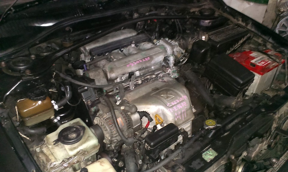 Новый на месте — Toyota Caldina (190)