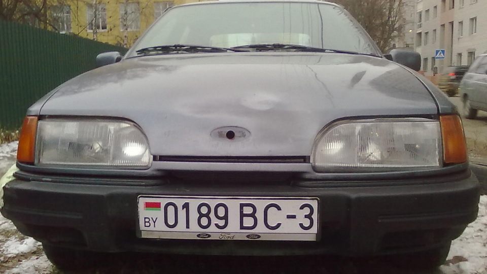 Ford Sierra мечтает ездить боком))