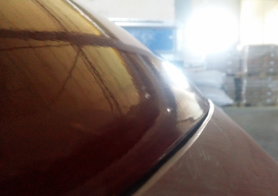 Переход с капота на бампер. — Mazda MX-3