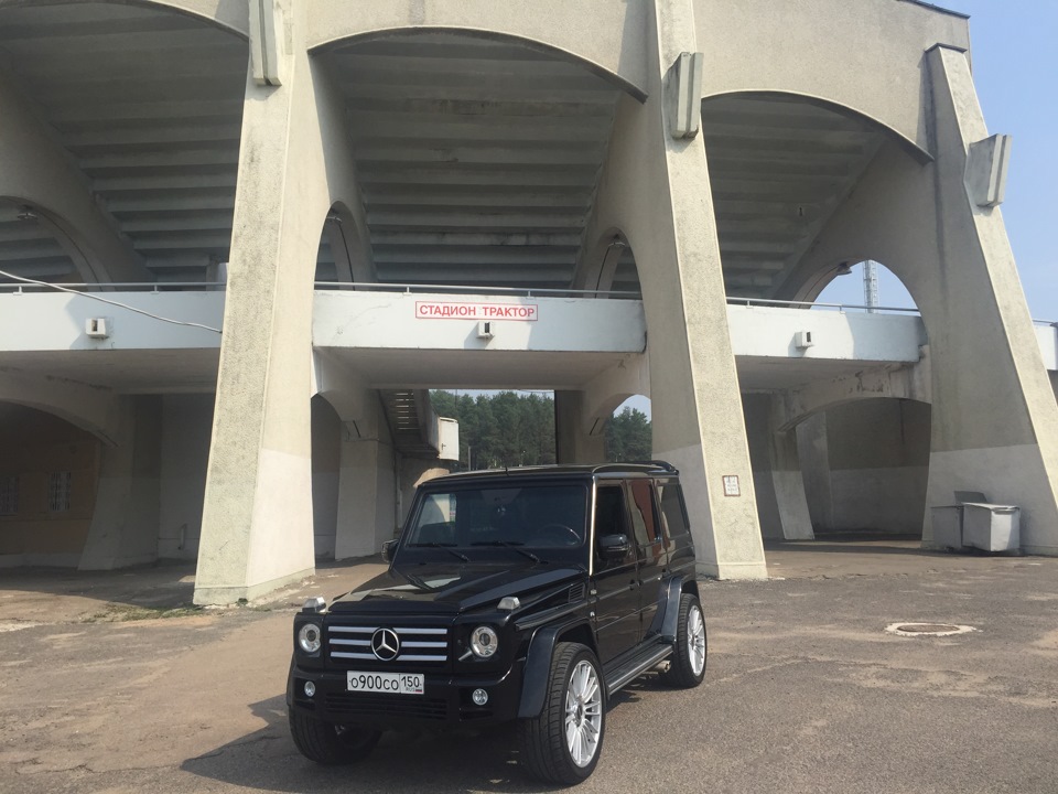 Фото в бортжурнале Mercedes-Benz G-Class (W463 1G)