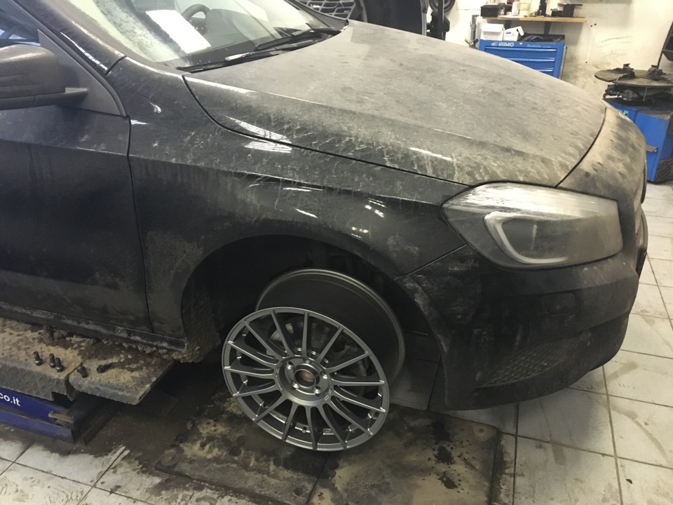 Фото в бортжурнале Mercedes-Benz A-Class (W176)