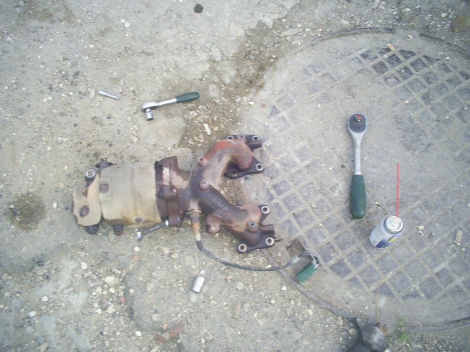 Откручивание — Nissan Almera II (N16)