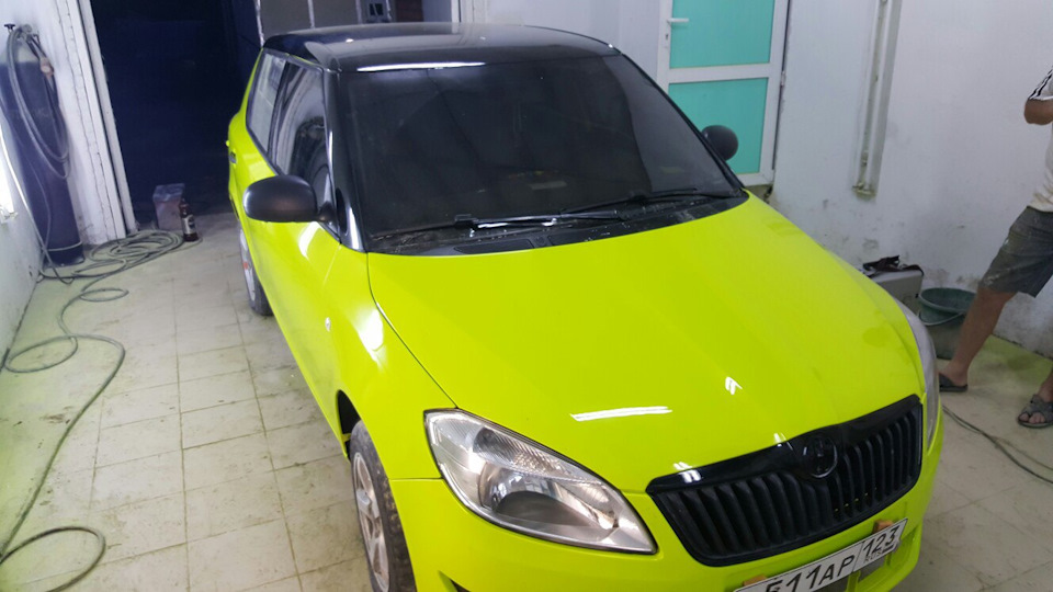Фото в бортжурнале Skoda Fabia Mk2