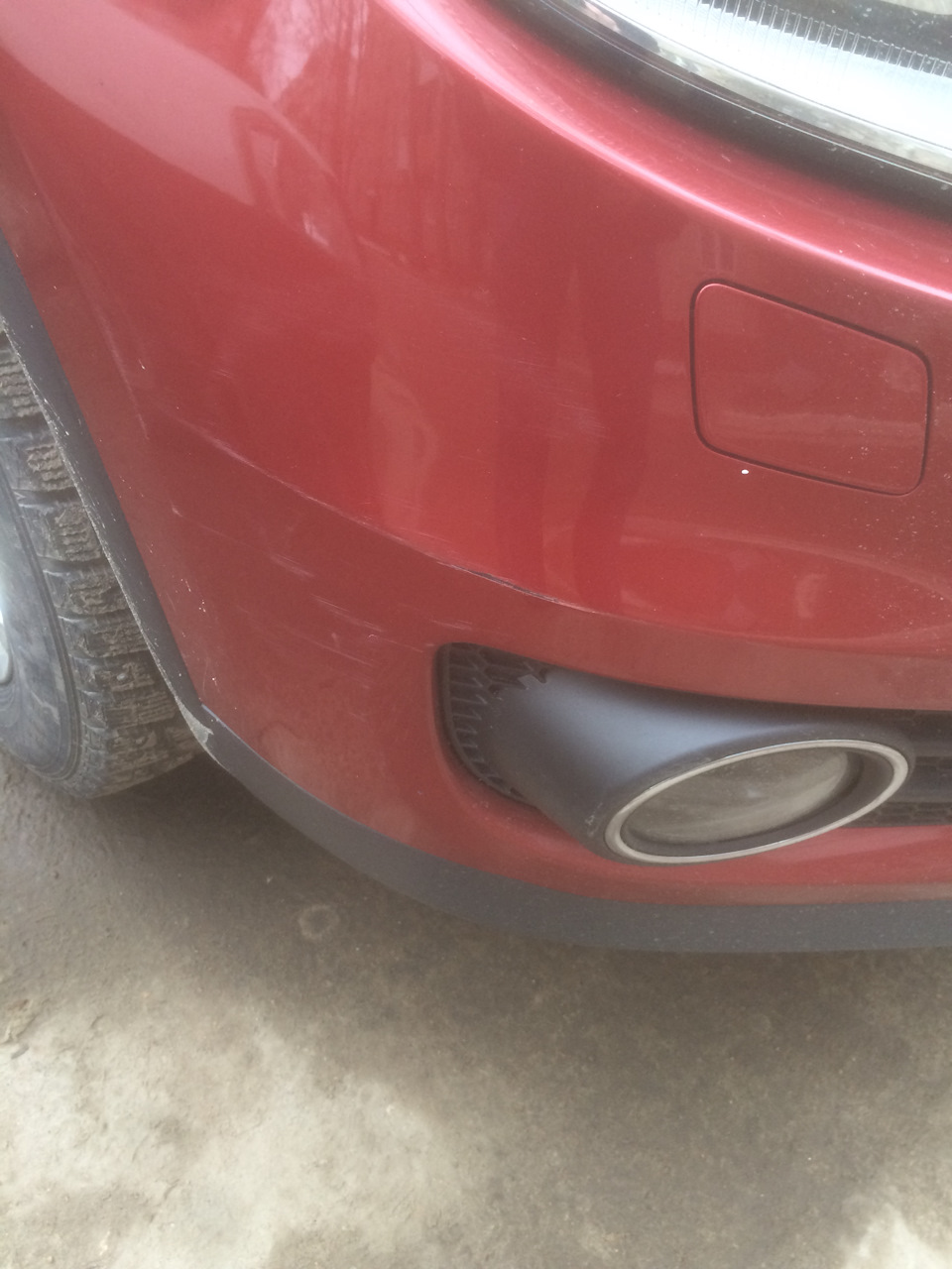 Упс — Volkswagen Tiguan (1G)