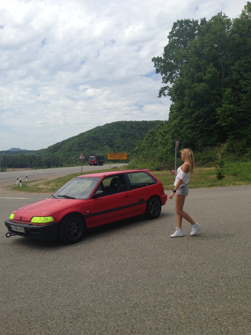 минуты счастья — Honda Civic Hatchback (4G)