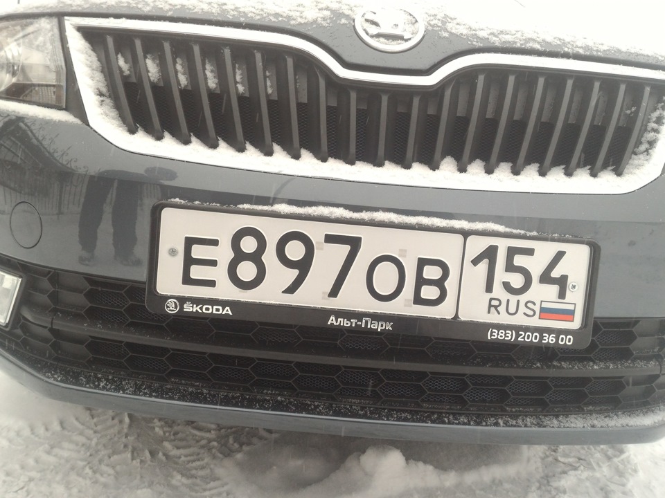 Фото в бортжурнале Skoda Rapid (1G)