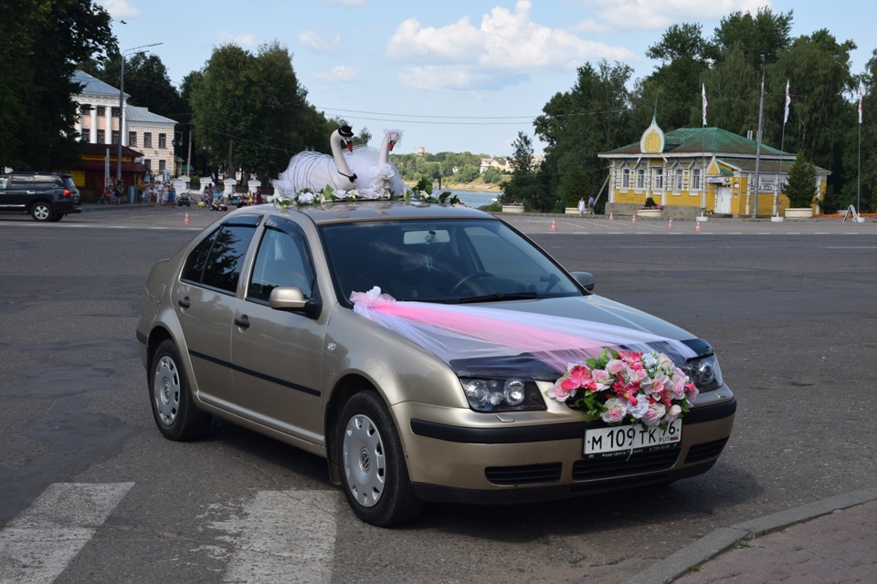 Свадьба. — Renault Sandero 1G