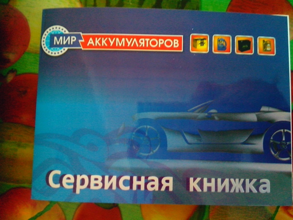 Сервисная книжка — Nissan Sunny (B15)