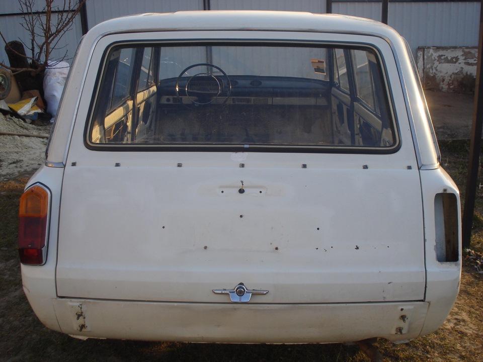 Почистил всю грязь. — Lada 2102