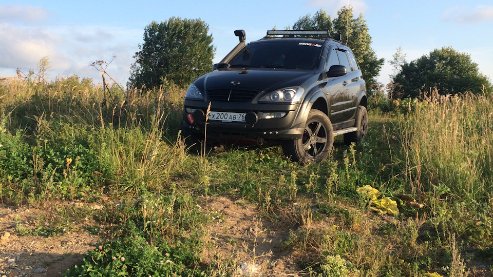 SsangYong Kyron Чумазый луноход