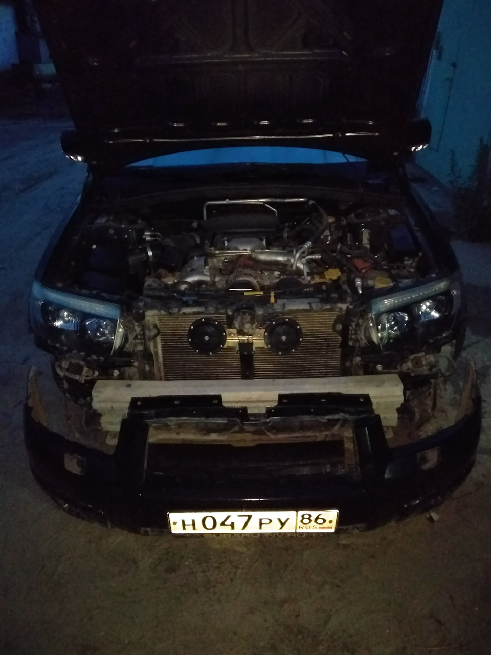 примерка второй — Subaru Forester (SG)