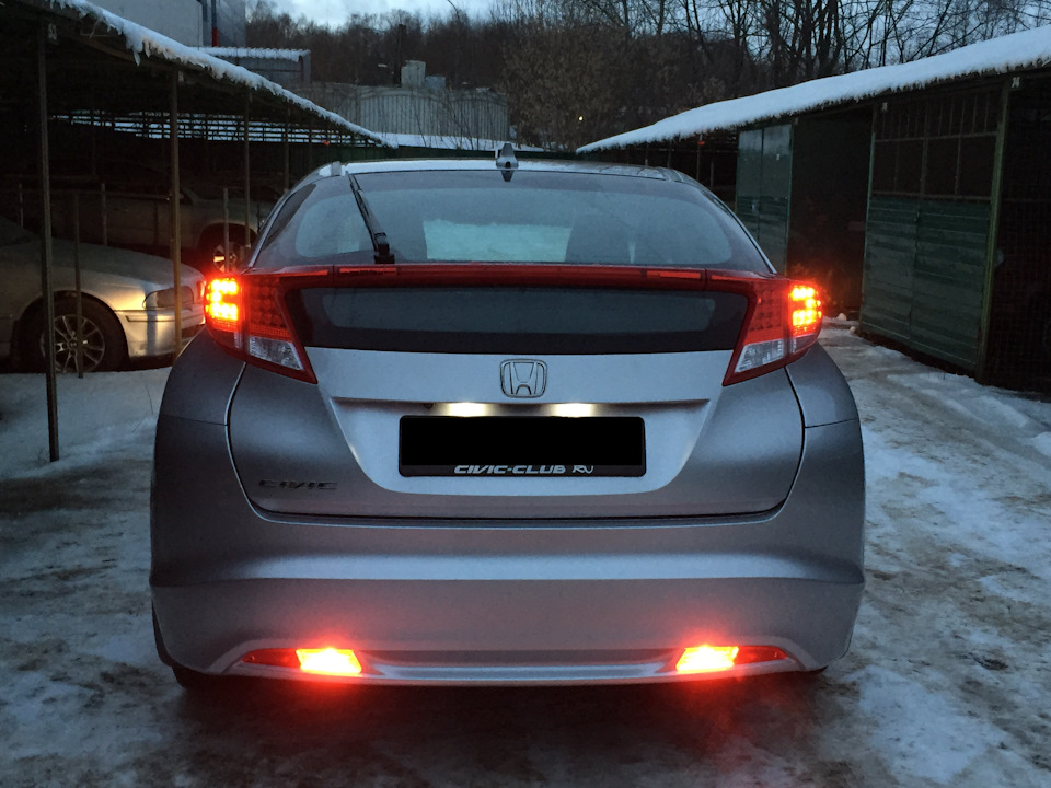 Фото в бортжурнале Honda Civic Hatchback (9G)