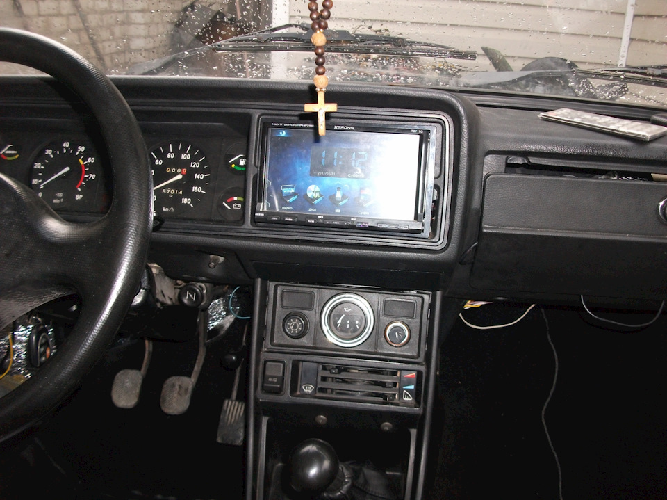 трос управления краном печки пришлось заменить на 08 всё работает — Lada 21043