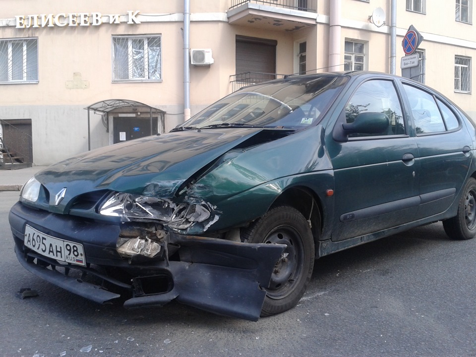 Мои повреждения — Renault Megane I