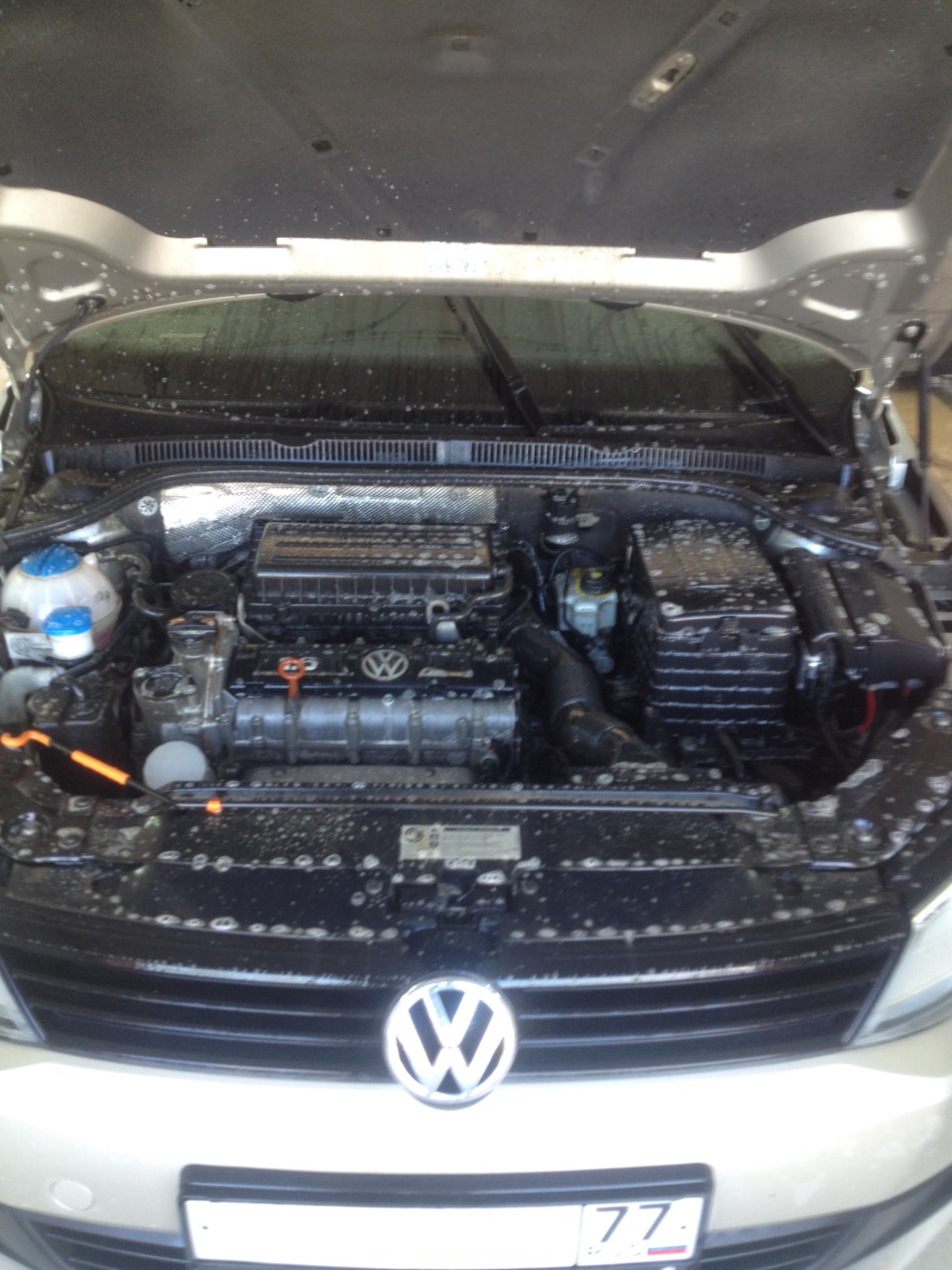 побрызгали химией какой-то — Volkswagen Jetta VI