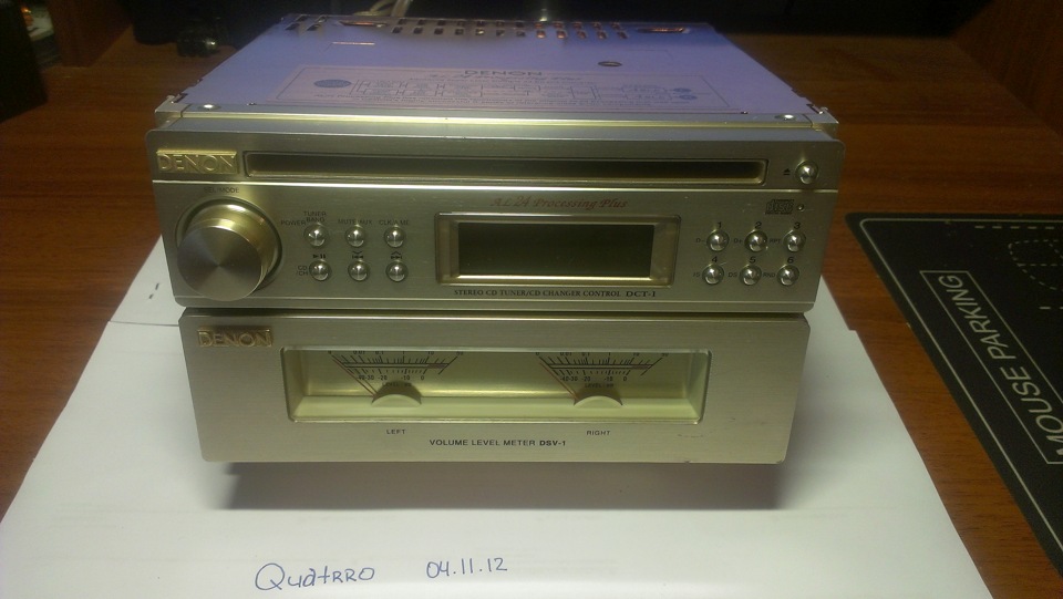 Продам легендарную «1» от Denon DCT-1 и «стрелочки» DSV-1