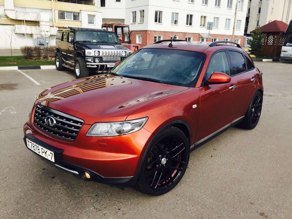 Фото в бортжурнале Infiniti FX (1G)