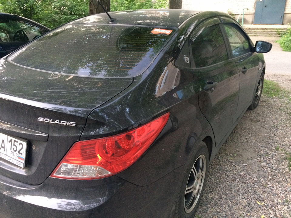 Общий вид. — Hyundai Solaris (1G)
