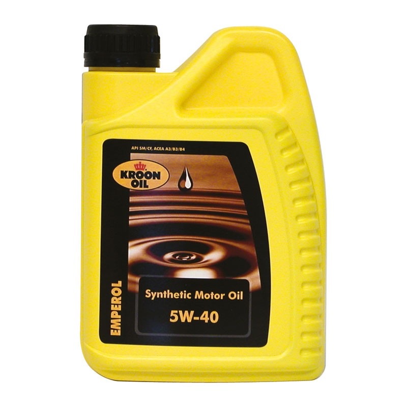 kroon oil emperol 5w40 (1 литр) — BMW 5 series (E34). Запчасти на фото: EMPEROL5W40