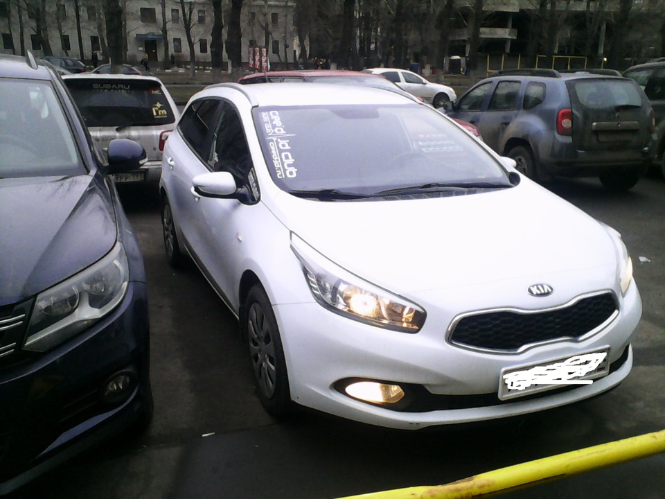 Фото в бортжурнале KIA Ceed SW (2G)