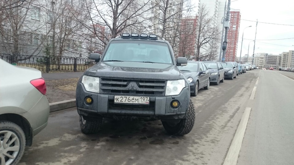 Фото в бортжурнале Mitsubishi Pajero (4G)