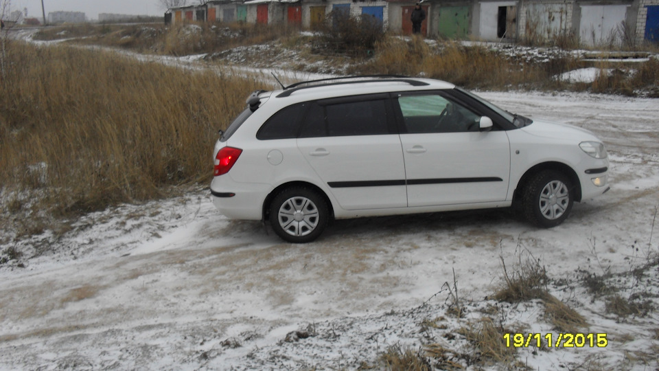 Вид сбоку. — Skoda Fabia Combi Mk2
